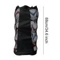 thumbnail image 2 of Bolso de la bola del deporte del bolso de las bolas de la malla del cordón con el bolso neto del gimnasio del paquete de las correas de hombro, 2 of 5