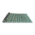 thumbnail image 2 of Ahgly Company Indoor Rectangle Oriental Light Blue Traditional Area Rugs, 7' x 10', 2 of 4
