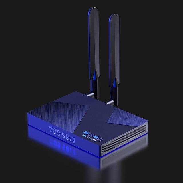 H96 MAX V58 Set Top Box Reproductor de medios Receptor TV Box (8G + 64G - Enchufe AU) Ehuebsd Para estrenar