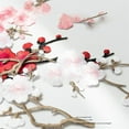 thumbnail image 6 of Cherry Blossom Iron Patch, Iron on Blossom Plum Applique Patch Embroidery Flower Vines, Iron on Patches Cherry Blossom (1 pcs-A), 6 of 6