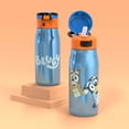 thumbnail image 6 of Zak Designs Bluey 13.5 ounce Vacuum Insulated Stainless Steel Water Bottle, Bluey and Friends, 6 of 10