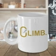thumbnail image 3 of Rock Climbing Carabiner Harness Gear Coffee & Tea Gift Mug (15oz), 3 of 4