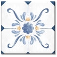 thumbnail image 1 of Cuadro Canva Listo Para Colgar Tipo Galería Azulejo De Flor 80X80 cm Pixtreats, 1 of 4