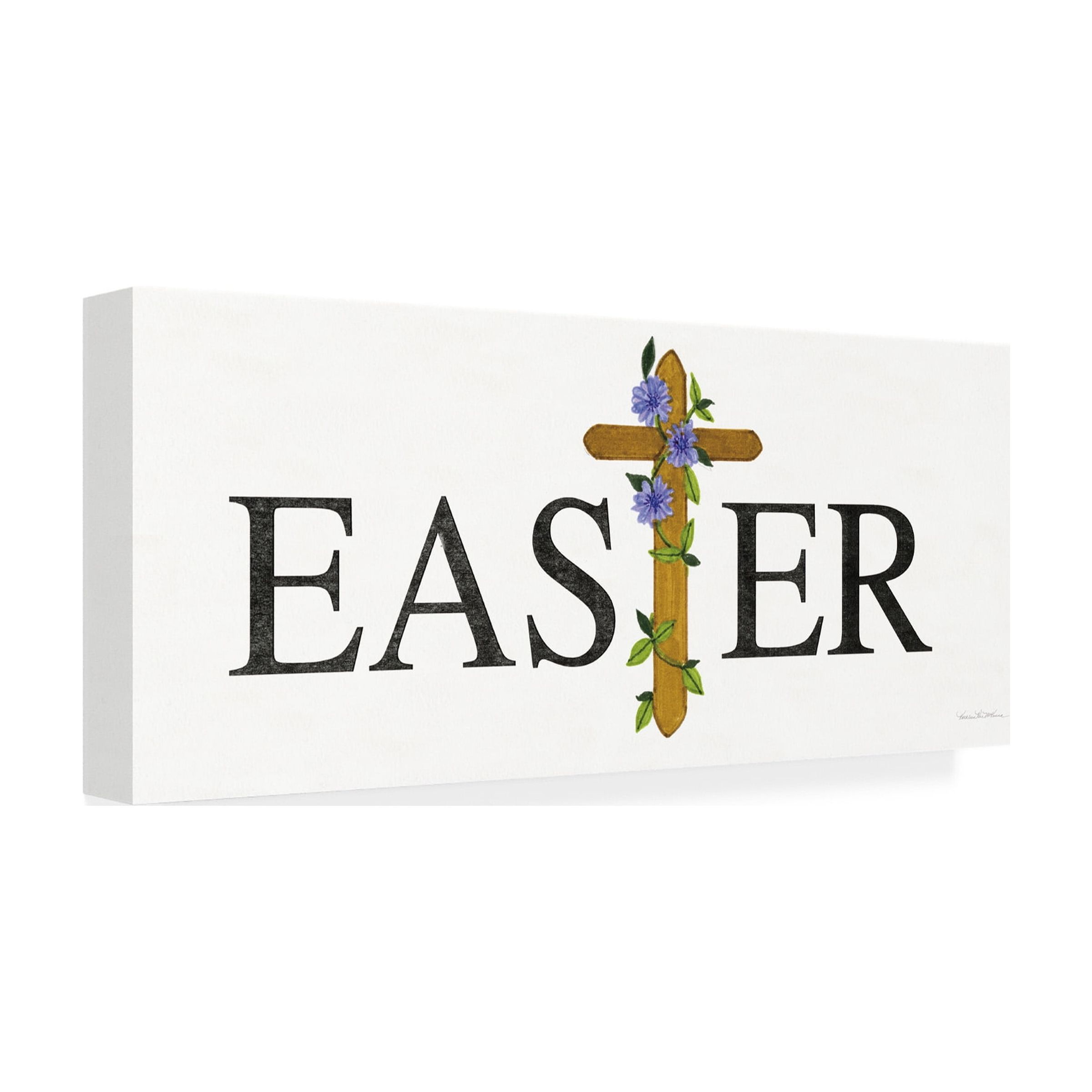 Trademark Fine Art 'Easter Blessing Saying VI' Canvas Art by Kathleen Parr McKenna