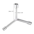 thumbnail image 2 of Unique Bargains Y Type 3 Way Hex Socket Wrench, 8mm 10mm 12mm Combination Repair Spanner Tool, 3.5-inch, 2 of 5