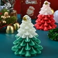 thumbnail image 5 of dajkiuy Christmas Tree Shaped Scented Candle, Christmas Decorative Candle, for Christmas Party Holiday New Year Decoration, 5 of 5