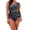 Multicolor, variant on Women Plus Size One Piece Swimsuit Athletic Tummy Control Ruched Bathing Suit with U-Back
