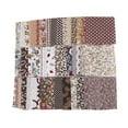 thumbnail image 2 of SPRING PARK 50Pcs Floral Cotton Cloth Fabric Bundle Patchwork Clothing Sewing Quilting Craft, 2 of 7