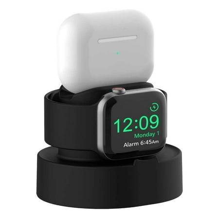 Suitable for Apple Watch Stand Airpods 2-in-1 Charging Base iPhone Charging Stand,Charger Stand for Apple Watch Series 4/3/2/1 (44/42/40/38mm )