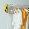 thumbnail image 4 of Multipurpose Space Saving Hangers for Closet 360° Swivel Hangers Purse Organizer Hat Holder Belt Organizer Tie Rack Bra Hanger Handbag Organizer Scarf Hanger Closet Accessory Storage, 4 of 4