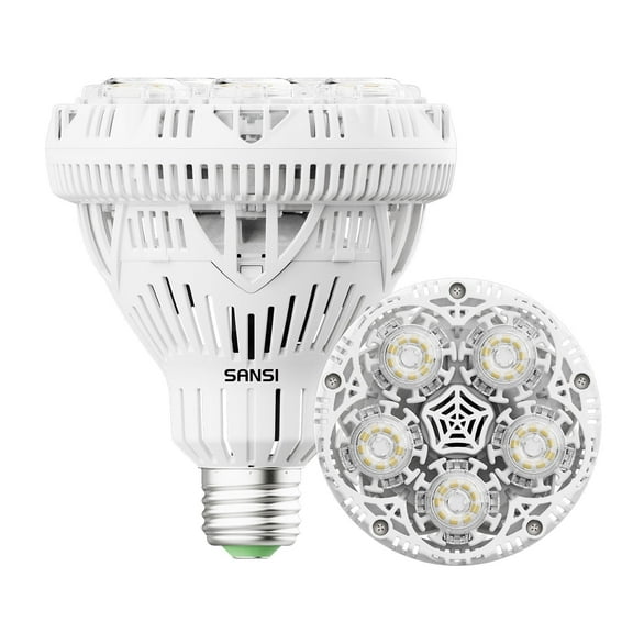 SANSI 30W (250W Equiv) BR30 LED Bulb, 4000 Lumens Bright Light Bulb, 5000K Daylight Non-Dimmable