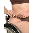 thumbnail image 3 of No Boundaries Women's Adaptive Fit Stretch Thong Panties, Sizes XS to 3XL, 3 of 3