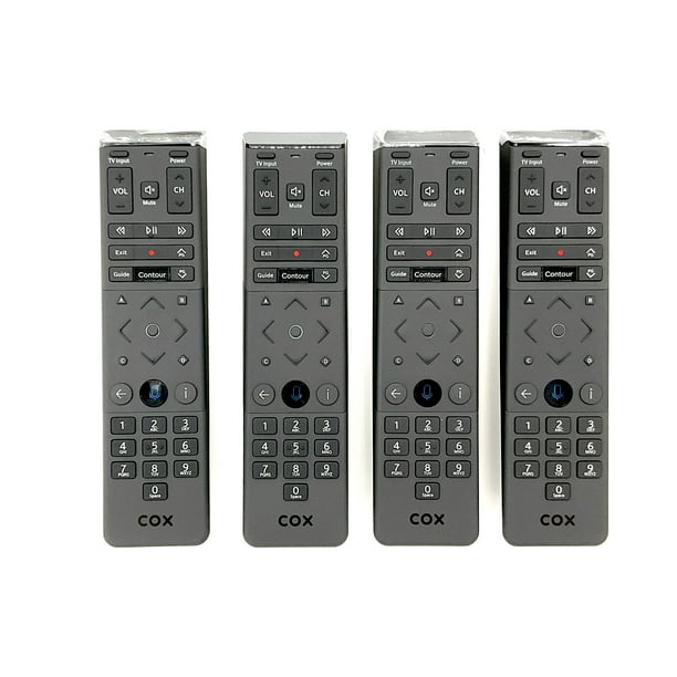 (4 Pack) Replacement Cox Voice Remote Control XR15 For TVs, Cable Box