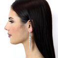 thumbnail image 4 of #17064 - Fanfare Fringe Earrings - 3.5", 4 of 5