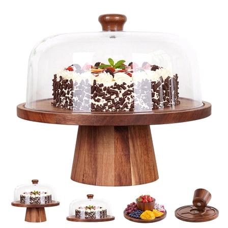 Wilton 3 Tier Round Floating Cake and Cupcake Stand - Walmart.com