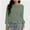 Light green, variant on Long Sleeve Tops for Women Fashion T Shirts for Women Crewneck Casual Loose Shirts Basic Tee