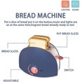 thumbnail image 2 of Mini Home Appliances kitchen Toys kids Pretend Play Small Household Appliance Set Toaster Stove Toys Boy Girl Gift heqiyong toy, 2 of 2
