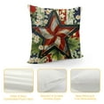 thumbnail image 4 of JRXY  4th of July Pillow Covers American Flag Heart Star Greenery Throw Pillow Covers Patriotic Red Blue America Freedom Decorative Cushion Cover for Independence Day Home Sofa White, 4 of 5