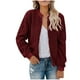 thumbnail image 1 of Chaquetas y abrigos casuales de manga larga sin capucha Suéter de terciopelo de moda de color sólido para mujer Chaqueta/chaqueta casual con capucha de manga larga Chaqueta/chaqueta casual con capucha, 1 of 6