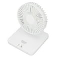 thumbnail image 1 of Ventilador de mesa pequeño, ventilador de escritorio USB, ventilador de escritorio pequeño giratorio, ventilador de mesa, grado profesional, 1 of 8