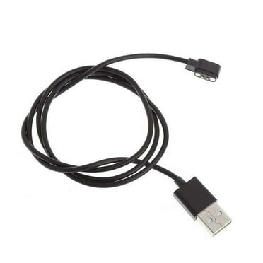 Magnetic Charger Charging Cable 2Pins For Smart Watch w/Magnetic