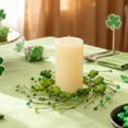 thumbnail image 5 of NANDIYNZHI St Patricks Day Decorations, Shamrock Picks Artificial Shamrock Stems Clover Shaped Berry Branches, Patrick's Day Wooden Flowers for Home Decor, 5 of 8