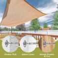 thumbnail image 4 of Amaopus Shade Sail Hardware Kit 5 inch for Triangle and Rectangle Sun Shade Sail Installation, 304 Stainless Steel Accessories Set for Outdoor Garden Patio, 4 of 7