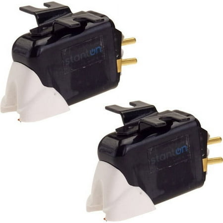 Stanton 680.V3 MP4 Spherical DJ Turntable Cartridges with Case, 2-Pack