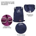 thumbnail image 3 of Mochila ligera impermeable del bolso del deporte del cordón para los hombres y las mujeres, 3 of 6