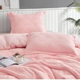 thumbnail image 3 of Maple&amp;Stone Queen Duvet Cover Set  3 Pieces Textured Tufted Boho Bedding Sets Zipper Closure Design with Ties  1 Duvet Cover + 2 Pillow Shams  Comforter NOT Included (White  Queen Siz, 3 of 7
