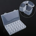 thumbnail image 4 of Medicine Box Medicine Storage Box Tablet Box Pill Box Clear Plastic 28 Slots Adjustable Tablet Medicine Pill Jewelry Storage Organizer Box Container, 4 of 8