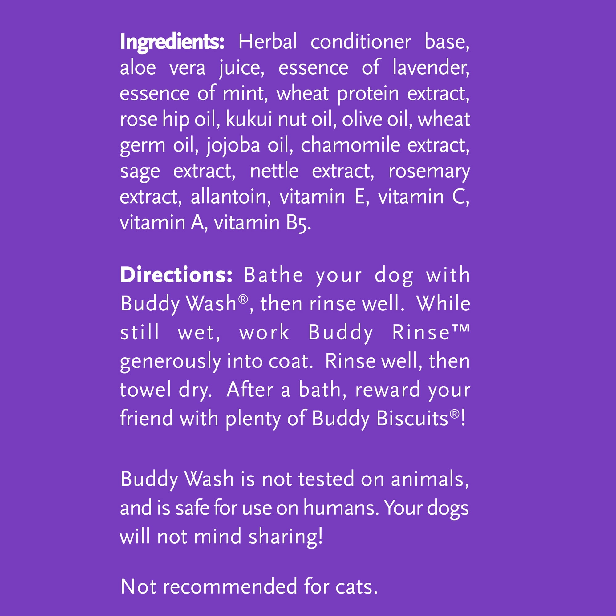 buddy wash original lavender