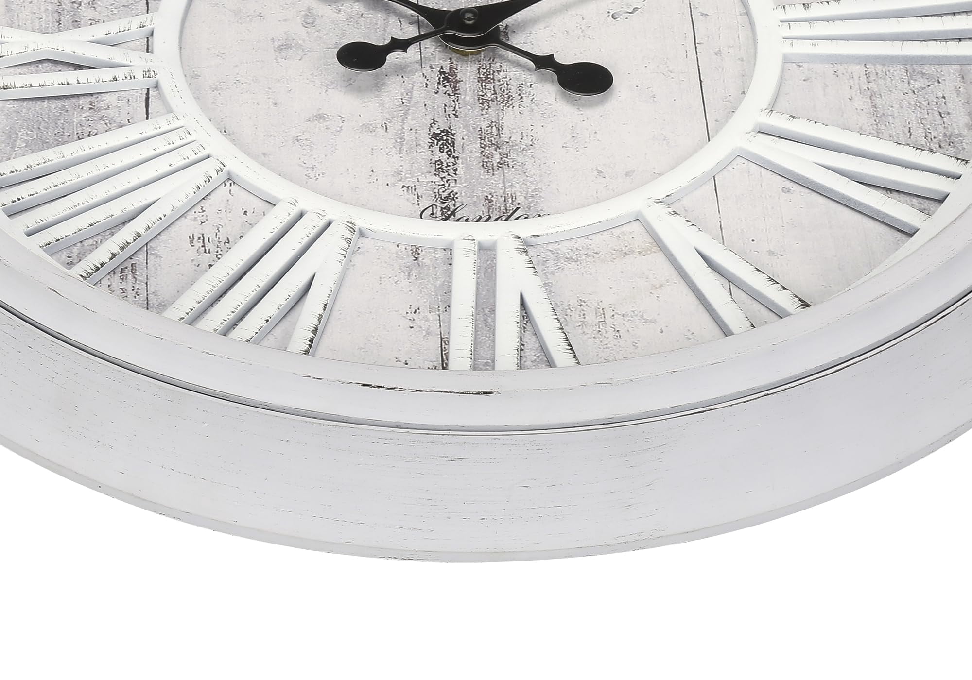Clocks - 20" Round - Wall Clock - Gray - Transitional