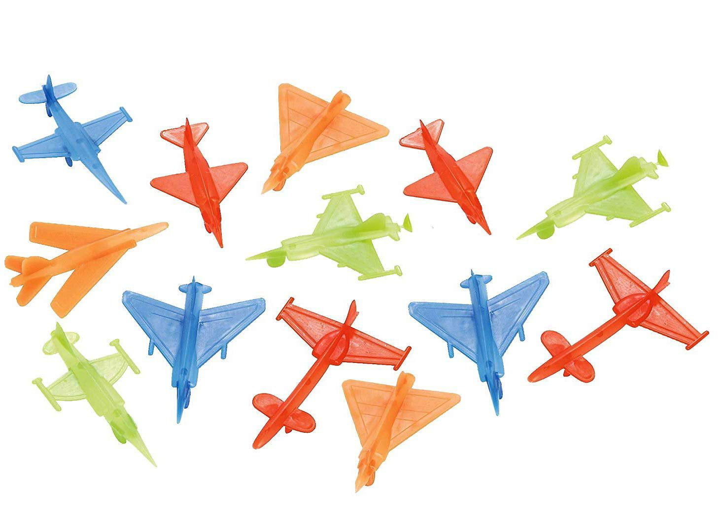 WHOLESALE 24 TOY AIRPLANES!! party favors planes jet airliner school crafts 