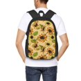 thumbnail image 6 of Balery Sunflowers Backpack for Men and Women - Durable 600D Oxford Cloth -Large Capacity, Water-Resistant School, Travel, and Hiking Bag, 6 of 9