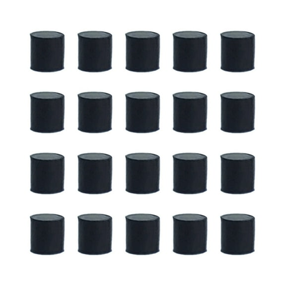 RYUJNDK 20Pcs Rotaries Valves Silicone Pad Dia 5mm Valves Rotor Silicone Buffering Stop for French Horn Euphonium Tuba