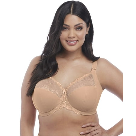 

Women s Elomi Best EL4440 Meredith Underwire Banded Stretch Cup Bra (Sahara 32JJ)