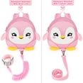 thumbnail image 4 of Mochila con arnés para niños pequeños Accmor Cute Penguin con antipérdida, 4 of 7
