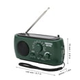 thumbnail image 2 of Radio con Manivela ANGGREK Linterna LED Portátil Radio de Emergencia Solar para Exteriores, 2 of 9