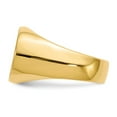 thumbnail image 3 of Solid 14k Yellow Gold Men's Engravable Signet Ring (14mm) - Size 9, 3 of 5