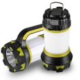 thumbnail image 1 of Paquete de 2 linternas de camping, linternas LED para acampar al aire libre, linternas recargables con luz de emergencia portátil resistente al agua para senderismo de supervivencia de huracanes brillar Electrónica, 1 of 5