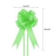 thumbnail image 2 of Uxcell 20Pcs 5" x 8" Large Pull Bow Big Gift Wrapping Bows Ribbon Light Green for Wedding Car Baskets Presents Christmas Bow, 2 of 6