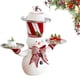 thumbnail image 2 of Bonito dibujo de muñeco de nieve con soporte para decoraciones de fiestas navideñas, regalos para niños Feliz Sencillez, 2 of 5
