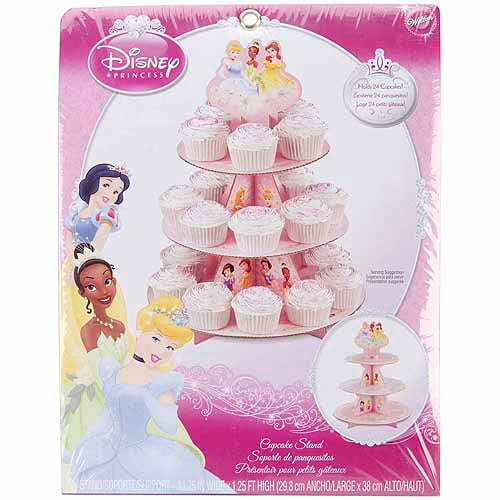 Open Box Details about   Birthday Princess Cupcake Stand Kit from Wilton #1008 