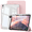 Baby Pink, variant on GKABXY for iPad (A16) 11th Generation 11 Inch 2025, iPad 10th Gen 10.9 Inch 2022, Tri-Fold Y-Fold Stand Case, Slim Hard PC Transparent Back, Smart Cover Auto Wake/Sleep, Touch ID Compatible,Dusk Gray