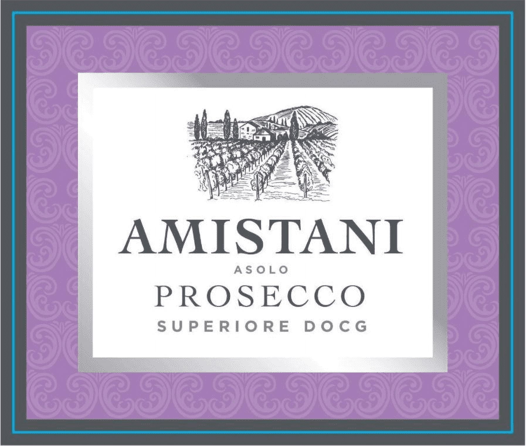 Amistani Prosecco Superiore DOCG Extra Dry 750ml Bottle