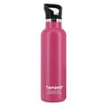 thumbnail image 2 of 25 OZ Vacuum Insulated Stainless Steel Double Wall Leak Proof BPA Free Sport Bottle Gray with Straw lid, 2 of 3