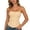 Khaki, variant on Shaping Underbust Corset Bustier With Sheer Mesh And For Waist Training And Layering,Color:White