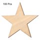 thumbnail image 3 of Estrellas de madera Uxcell en bruto para manualidades, recortes en forma de estrella de 2" para proyectos de bricolaje, paquete de 100, 3 of 4