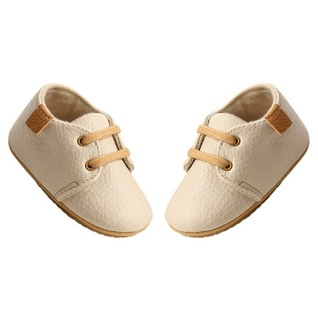 

Binmer Toddler Baby Boys Girls Princess Cute Toddler First Walk Slip On Shoes